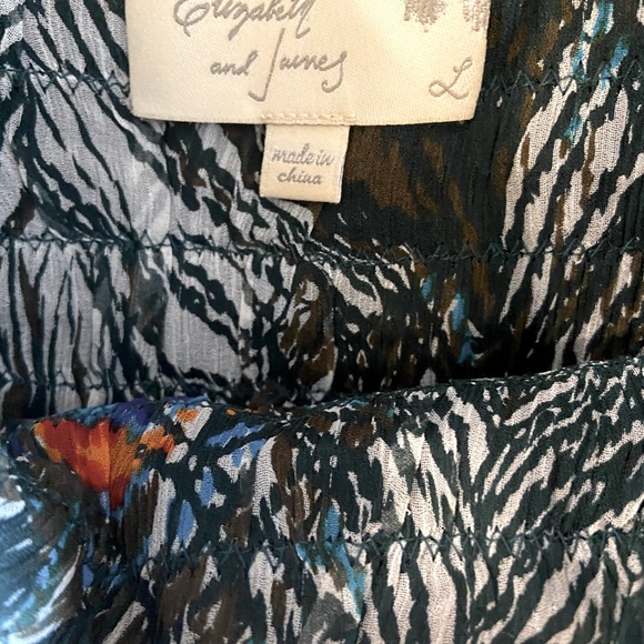 Elizabeth & James multicolour silk dress - Picture 4 of 4